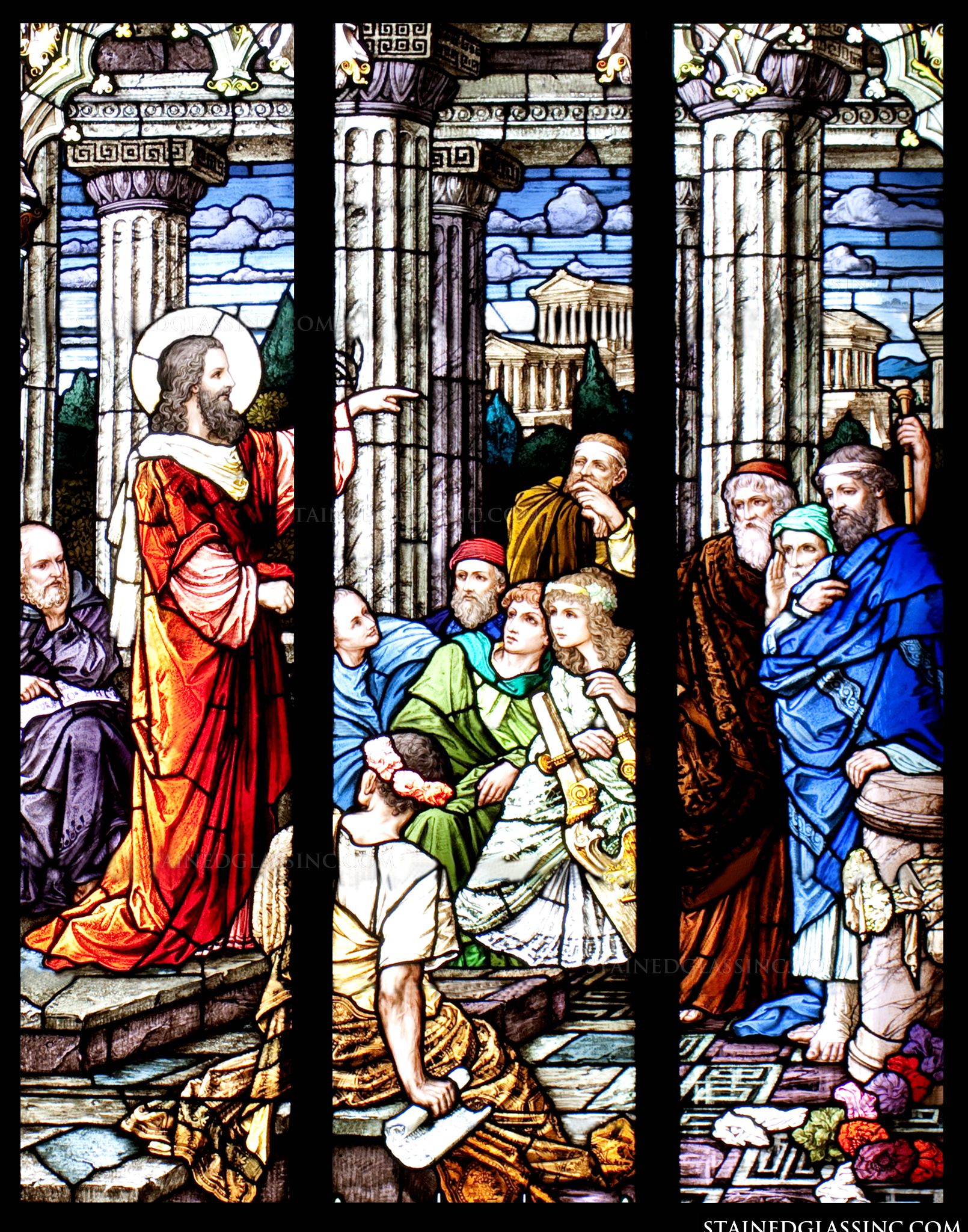 jesus teaching in the temple