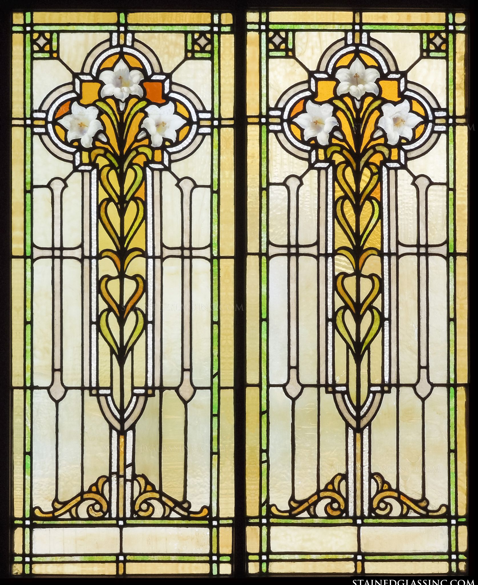 stained glass design hills