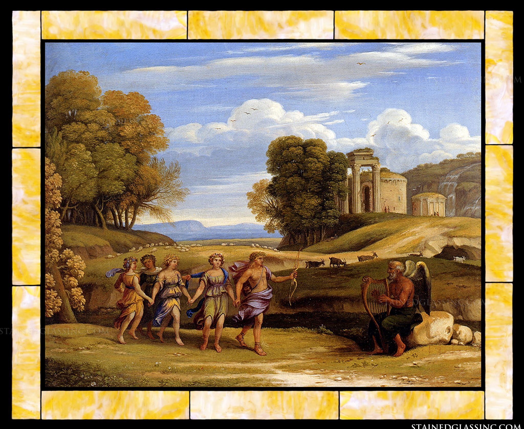 The Dance of the Seasons by Claude Lorrain