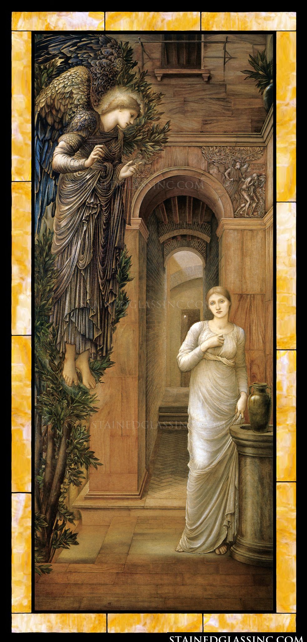 Edward Burne-Jones The Annunciation 