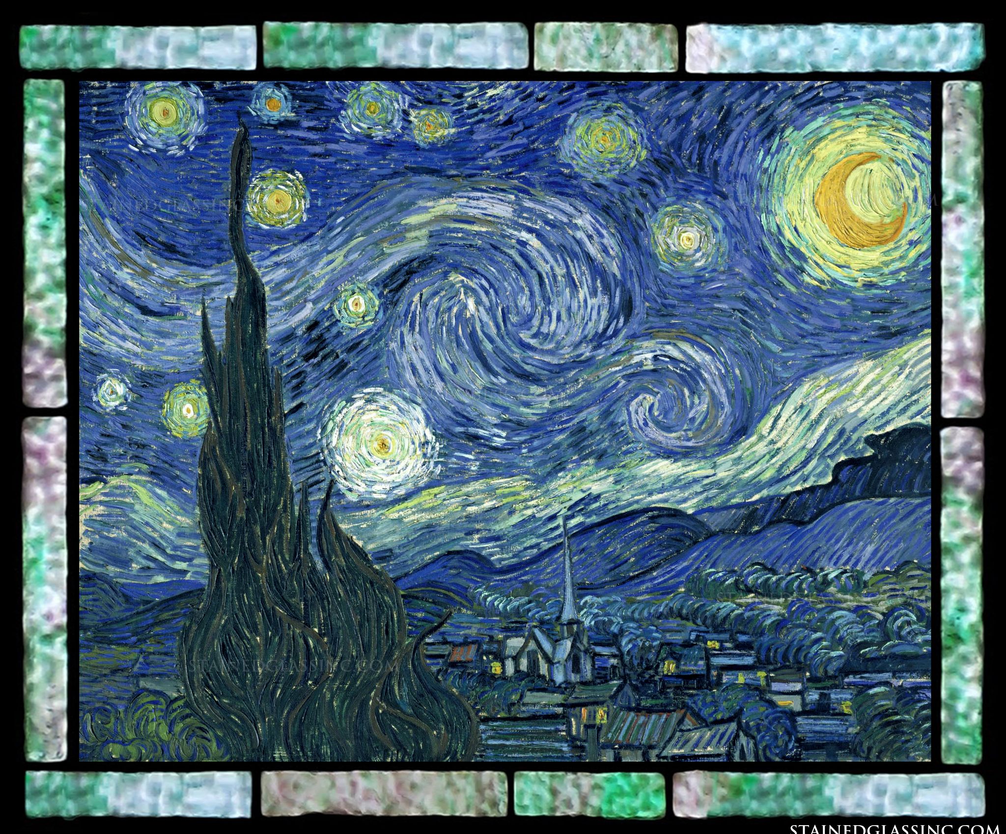 The Starry Night By Vincent Van Gogh Reproduction Sta - vrogue.co