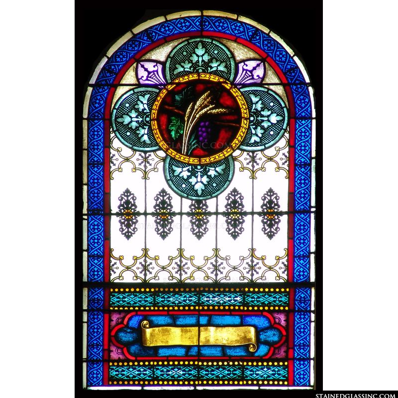 Arched Wheat Panel