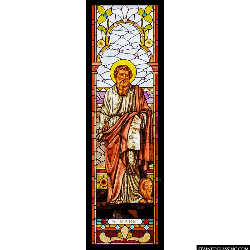 St. Mark with Open Scroll