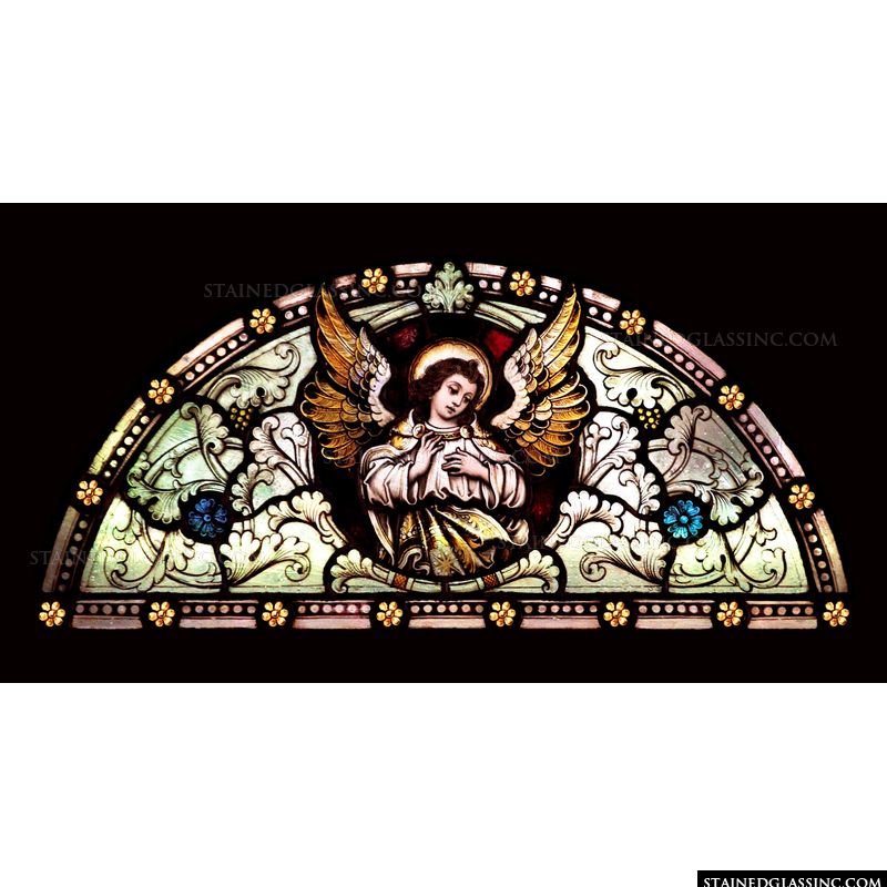 Angel Transom Window