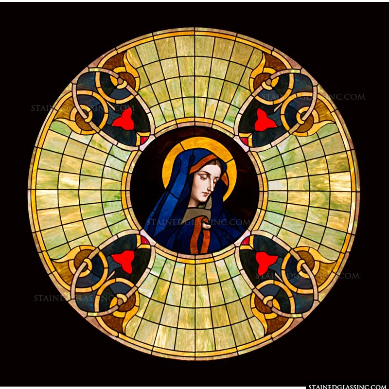 Mary Round Window