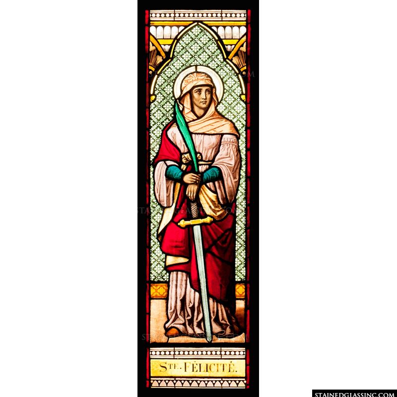Saint Felicity Stained Glass Window
