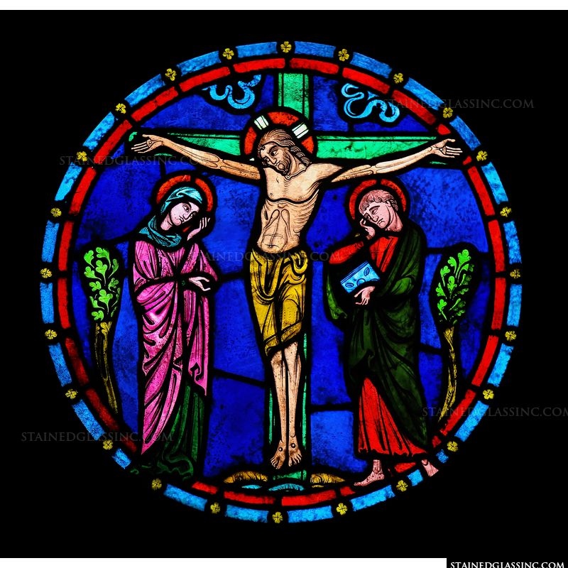 Crucifixion with Blessed Mary and St. John