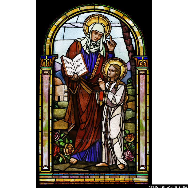 St. Anne Teaching Virgin Mary