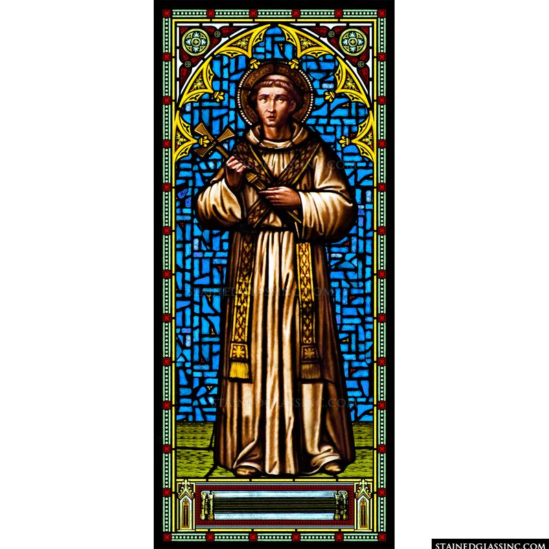 St. Francis Holding a Cross