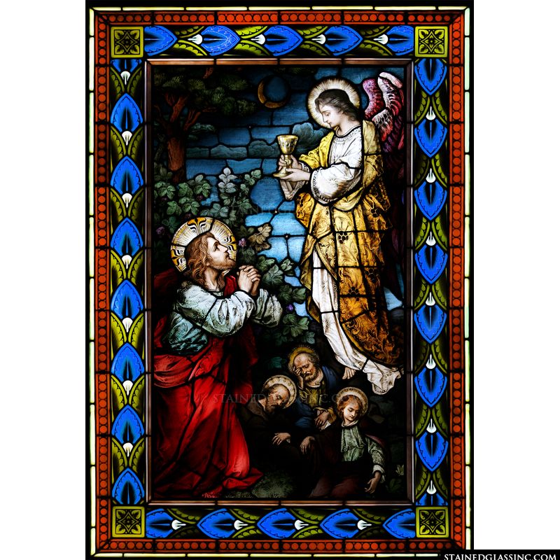 Jesus and the Angel at Gethsemane