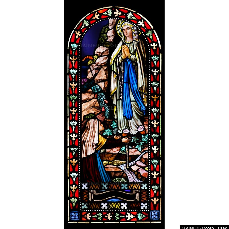 Blessed Virgin in Lourdes