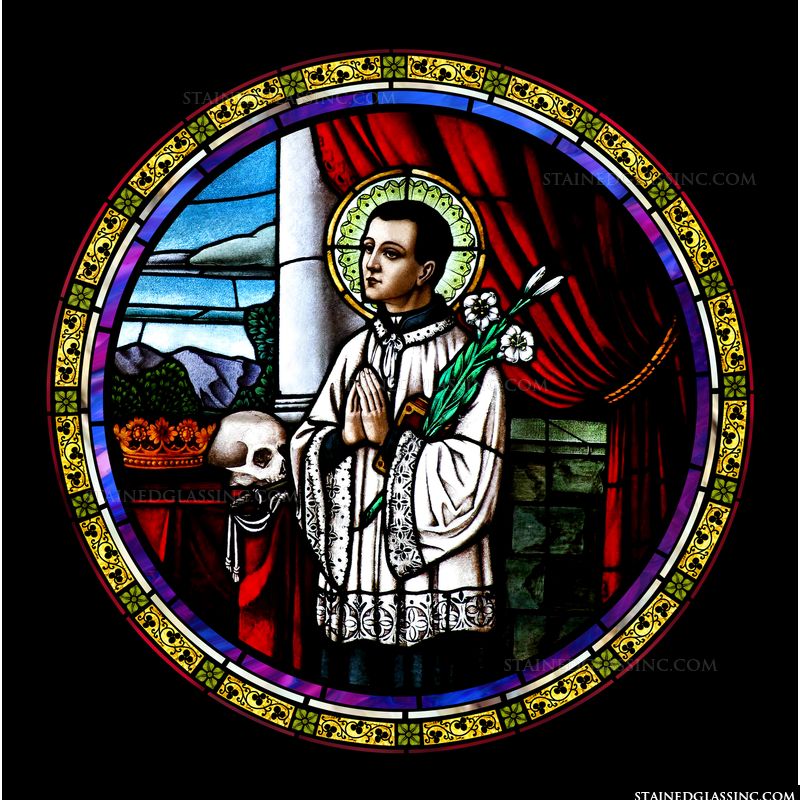 Saint Aloysius Praying