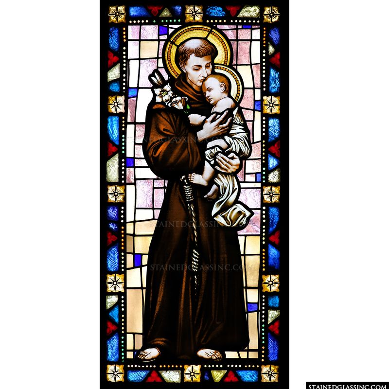 Saint Anthony Holding Baby Jesus