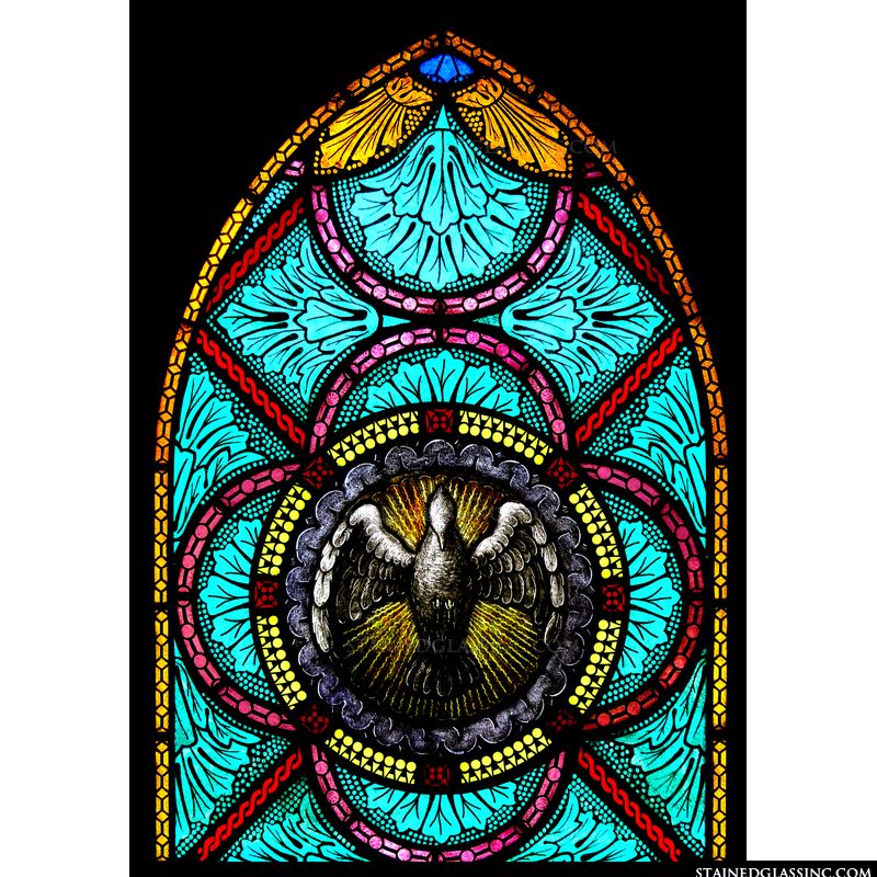 Colorful Holy Spirit Dove