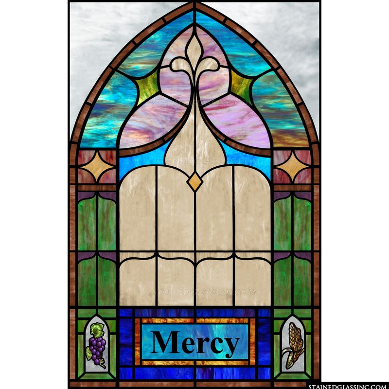 Arched Mercy Window