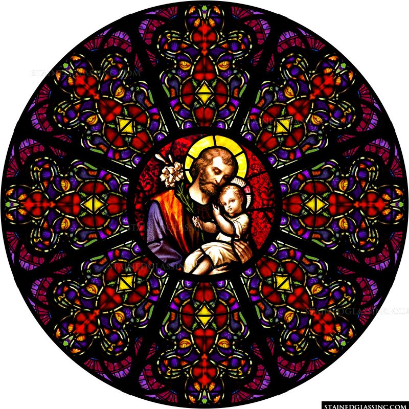 Saint Joseph Rose Window