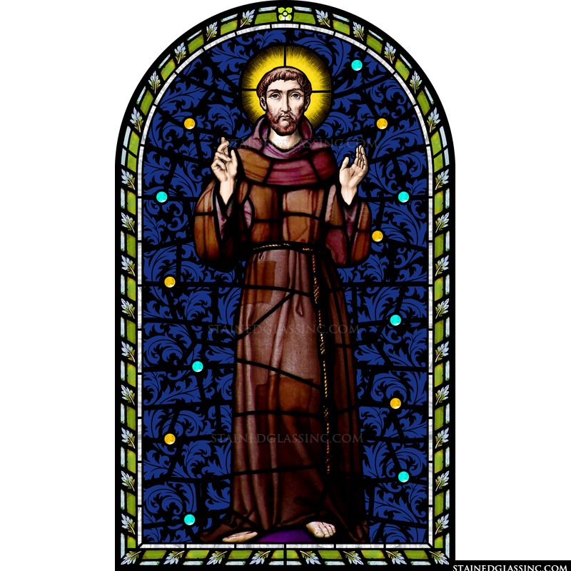 Arched Saint Francis of Assisi