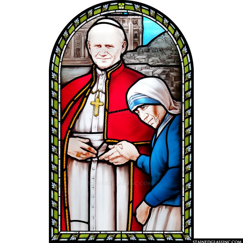St. John Paul II and Mother Teresa
