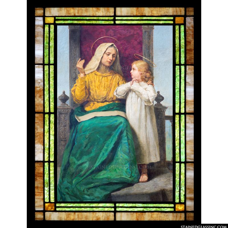 Saint Anne and Little Mary