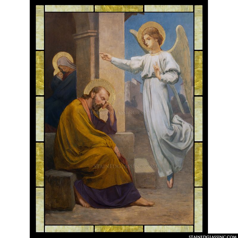 Angel appears to Saint Joseph