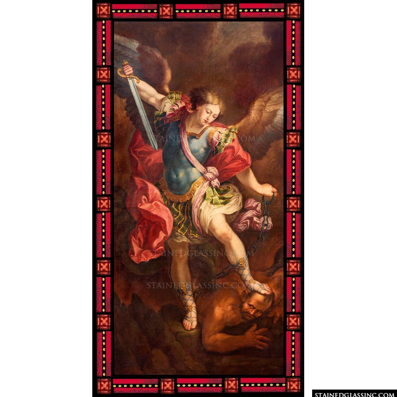 Archangel Michael Defeating Satan