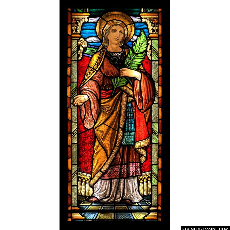 Female Saint with Martyr Palm