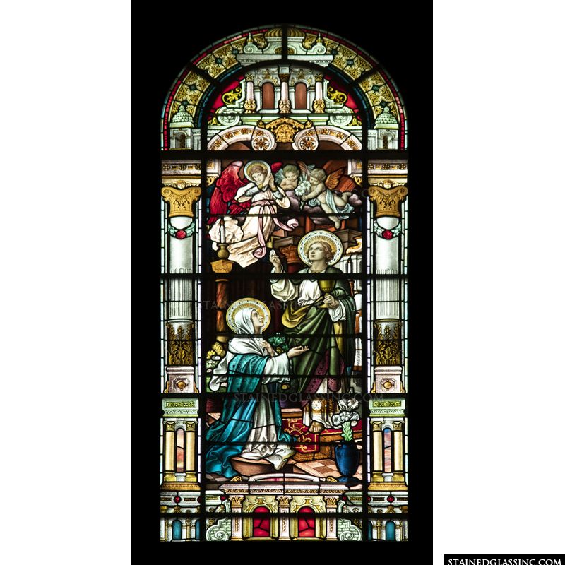 John the Apostle Serves Mary the Eucharist