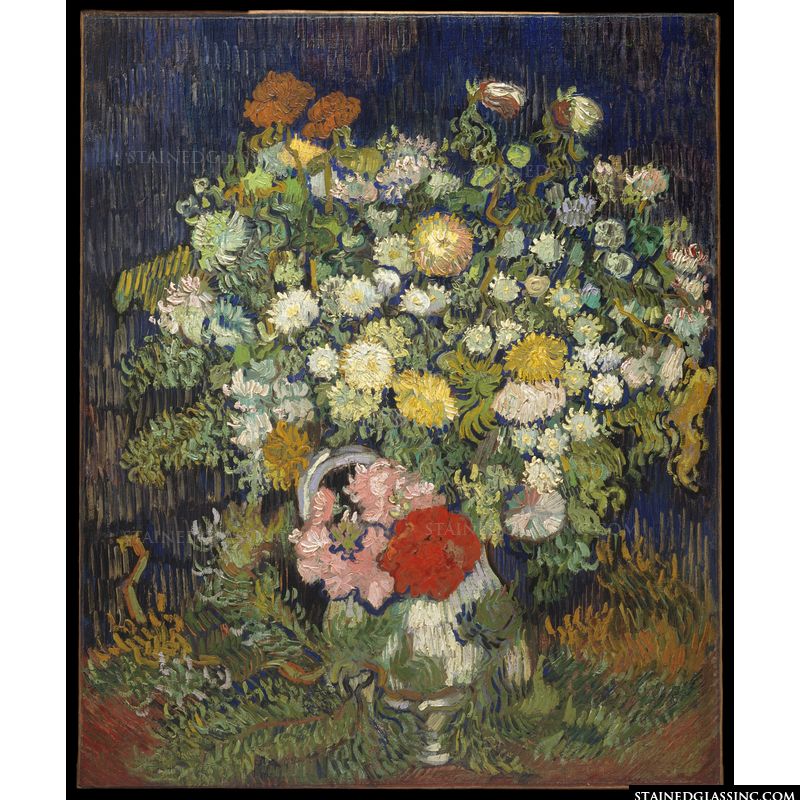 Bouquet of Flowers in a Vase