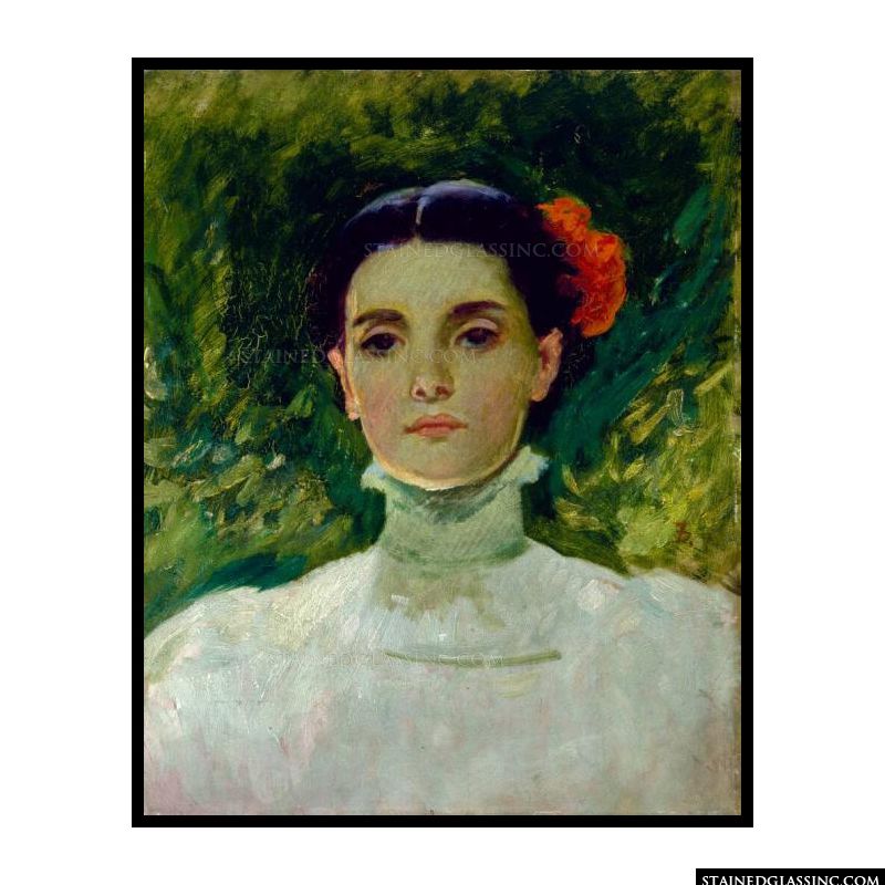 Portrait of Maggie Wilson by Frank Duveneck c.a.1898