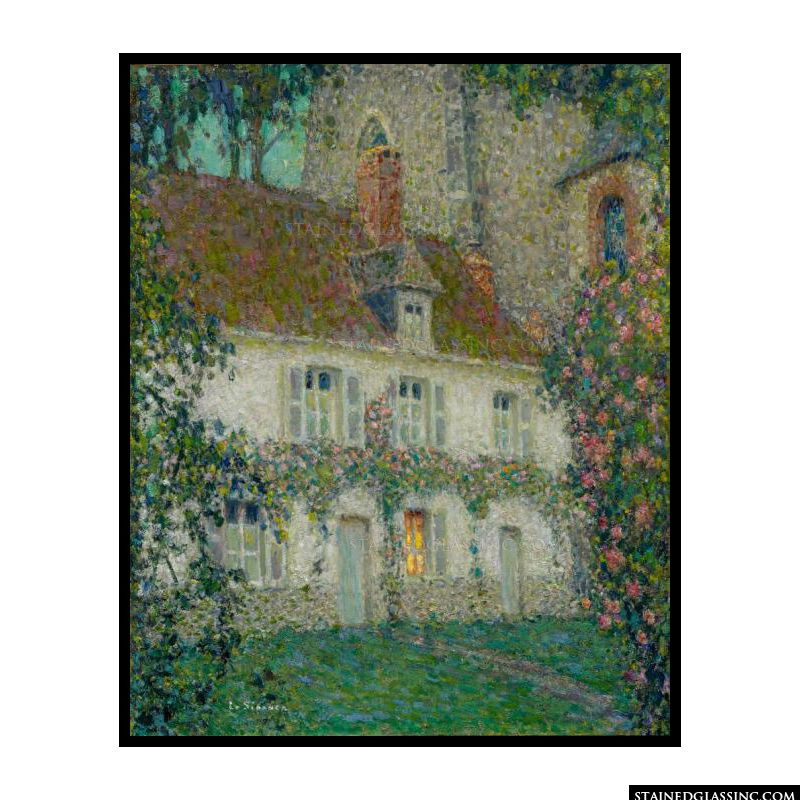 The Artist's House at Gerberoy by Henri Le Sidaner