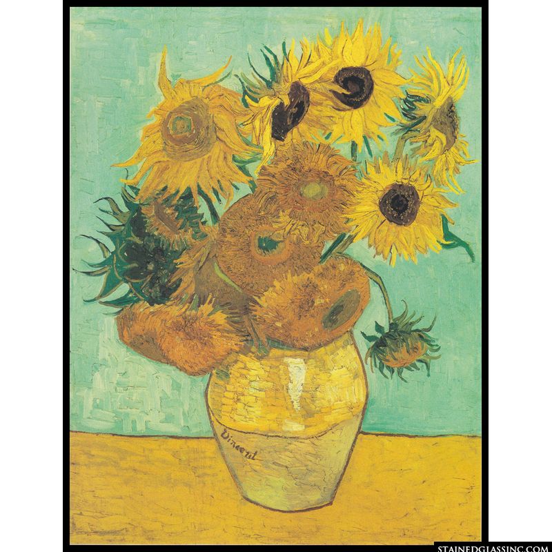 Sunflowers in Vase