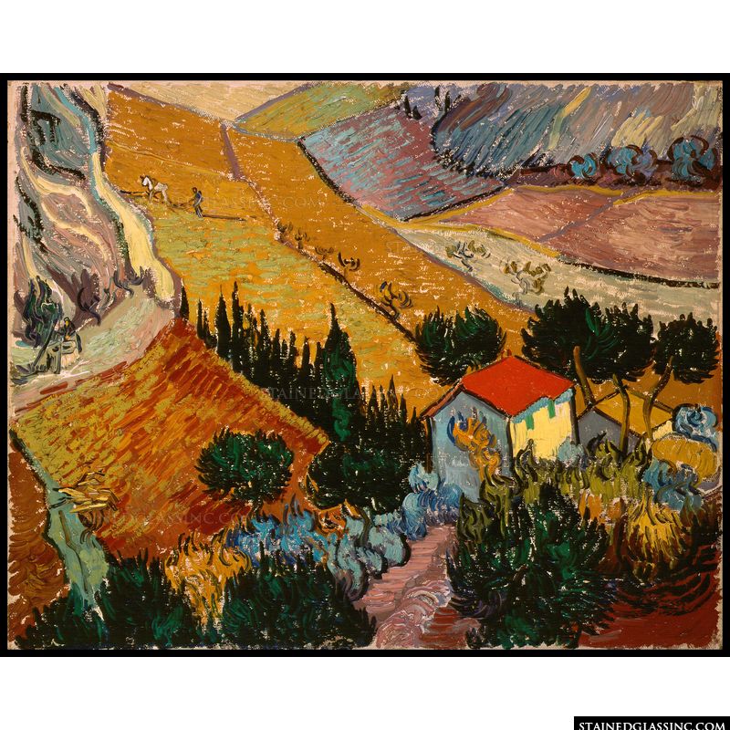 Landscape with House and Ploughman