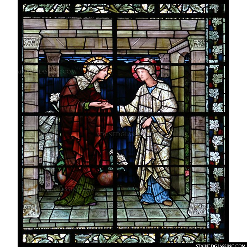 Mary Meets Elizabeth - The Visitation