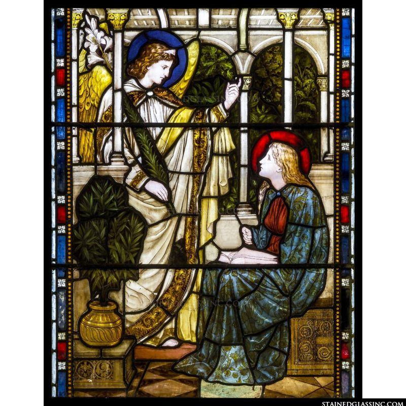 The Annunciation by Henry Holiday (c. 1870)