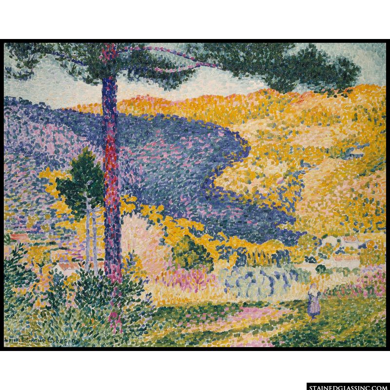 Valley with Fir (Shade on the Mountain) by Henri-Edmond Cross