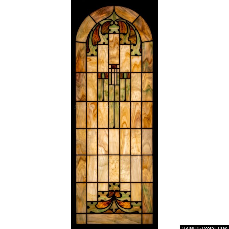 Prairie Heritage Umbrella Scroll Florals Arch