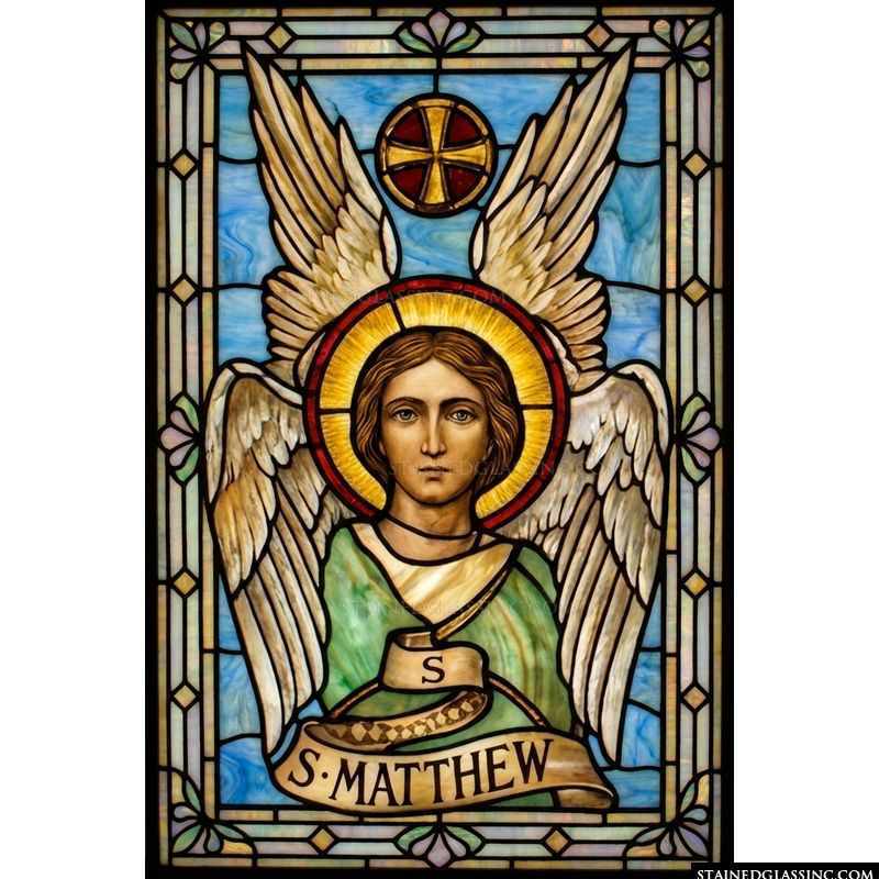 St. Matthew the Evangelist - Winged Portrait