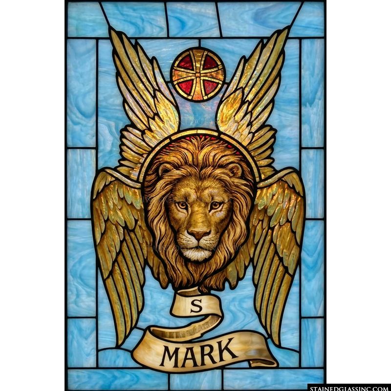 St. Mark the Evangelist - Winged Portrait