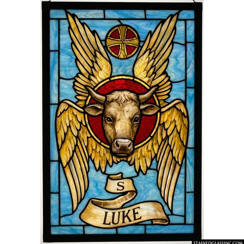 St. Luke the Evangelist - Winged Portrait
