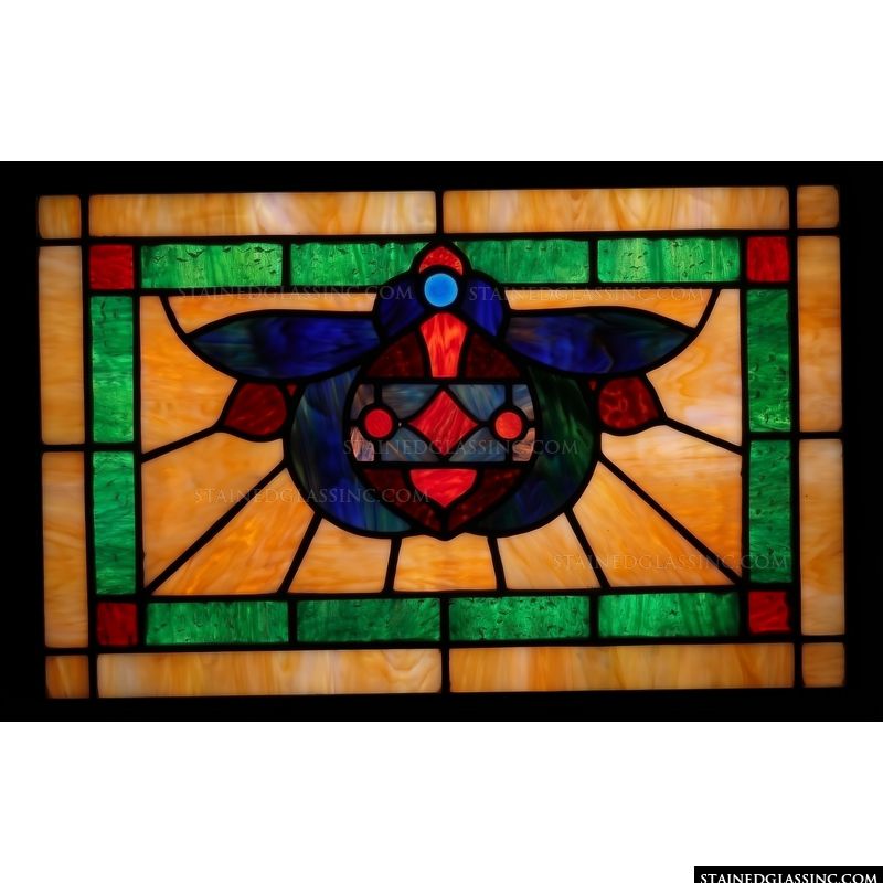 Art Deco Stylized Scarab