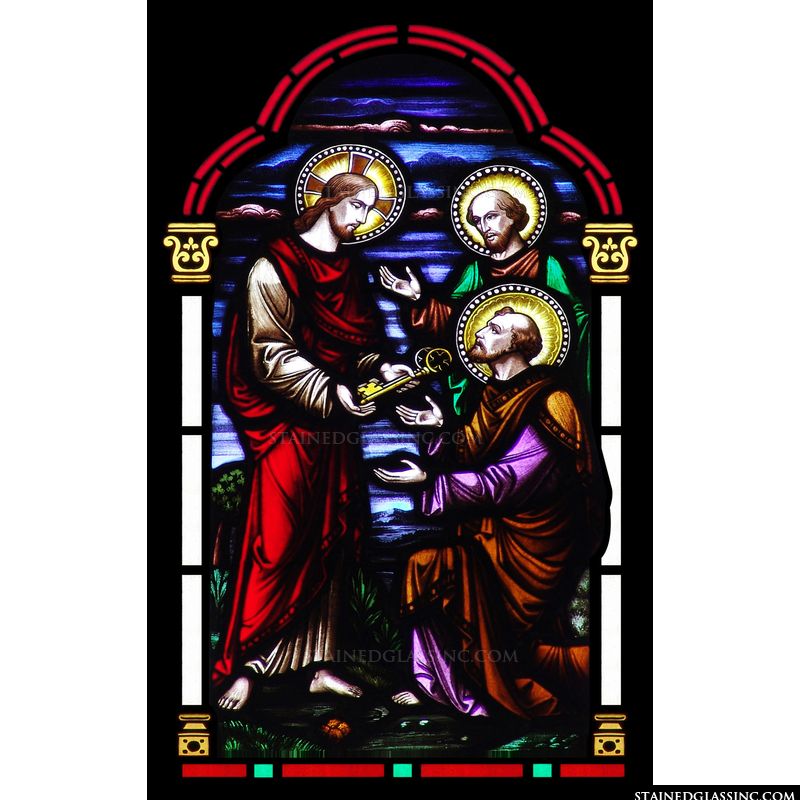 Jesus and Saint Peter