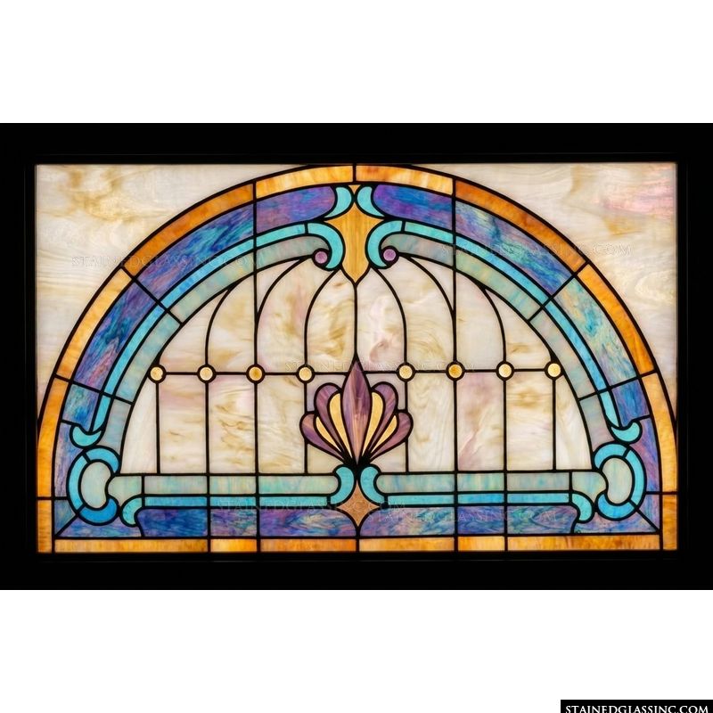 Art Nouveau Fan Shell Arch