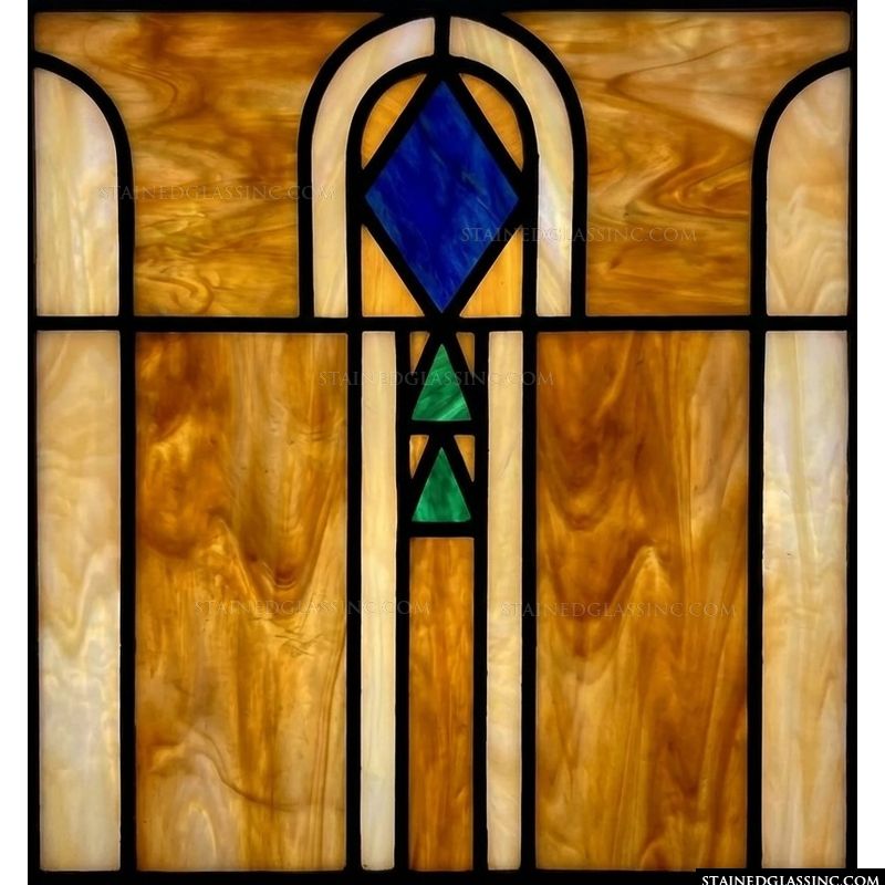 Amber Arches with Sapphire Diamond