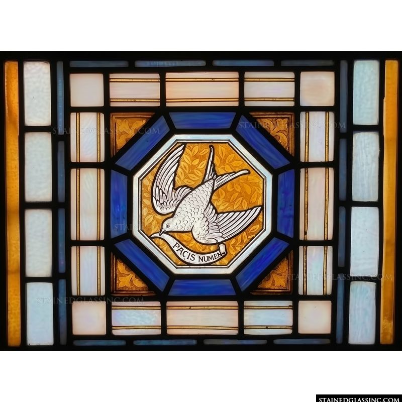 Dove of Peace with Pacis Numen Inscription