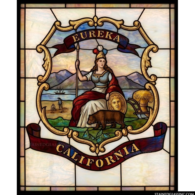 California State Seal Allegory