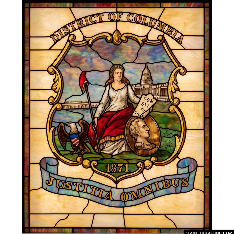 District of Columbia Seal with Lady Justice