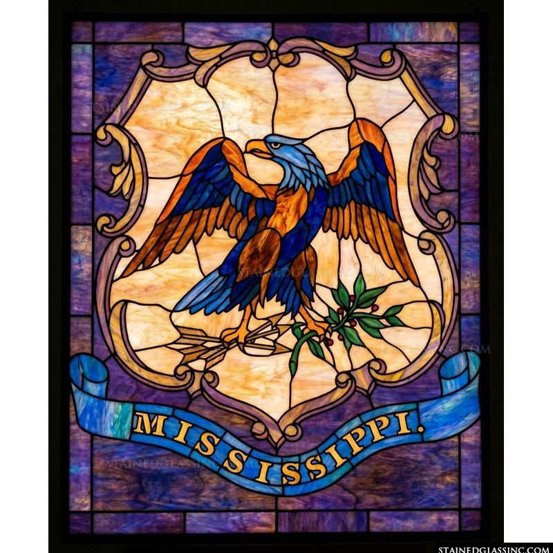 Mississippi State Seal Eagle