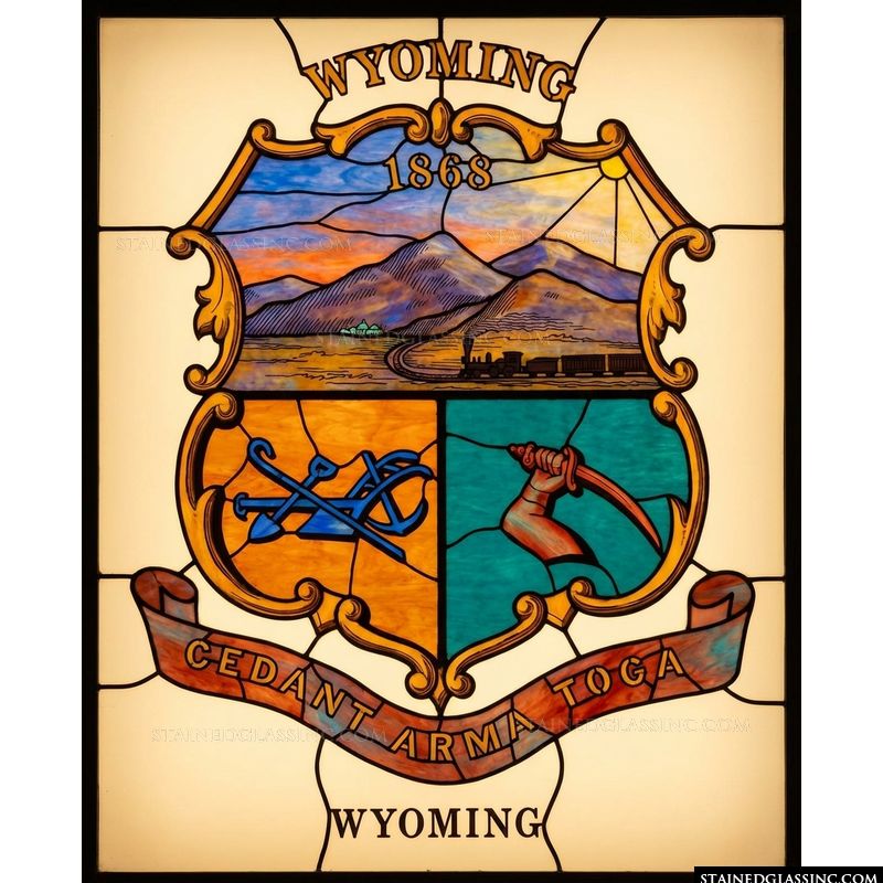 Wyoming State Seal Emblem