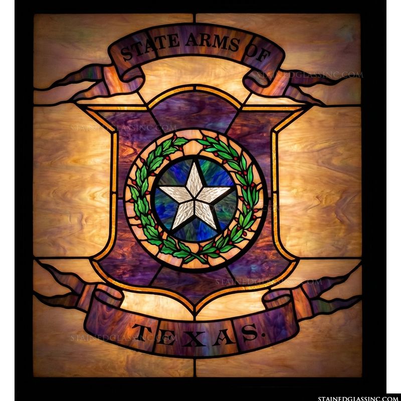 State Arms of Texas Emblem