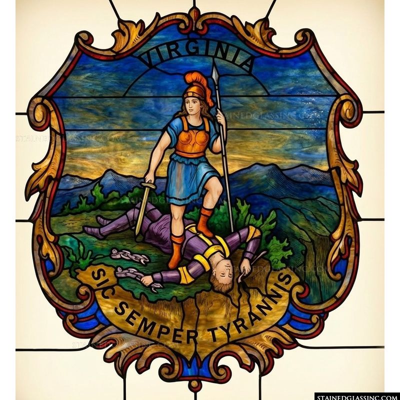 Seal of Virginia with Virtus